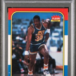 1986 Fleer - Karl Malone 68 - PSA 8