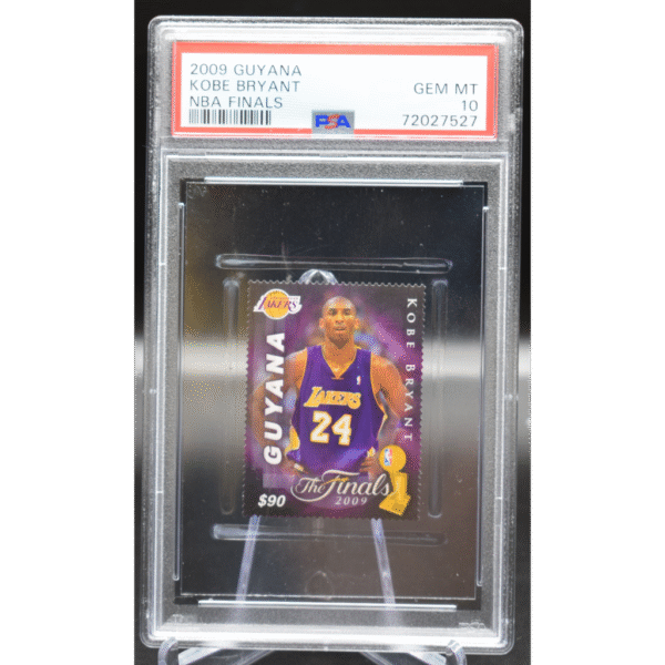 2009 Guyana - Kobe Bryant - NBA Finals Stamp - PSA 10