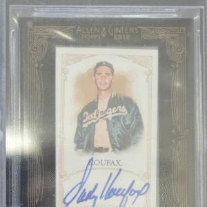 2012 Topps Allen & Ginter - Sandy Koufax AGA-SK - Autographs - BGS 9.5 / 10