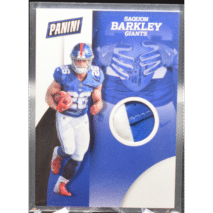 2018 Panini The National Football - Saquon Barkley 2 - Game Used Gloves