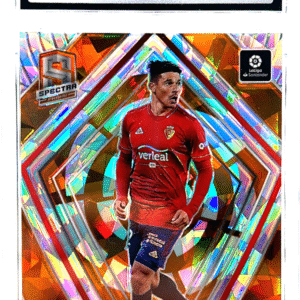 2020-21 Panini Chronicles Spectra La Liga - Facundo Roncaglia 8 - Orange Ice /23 - CSG CGC 9.5