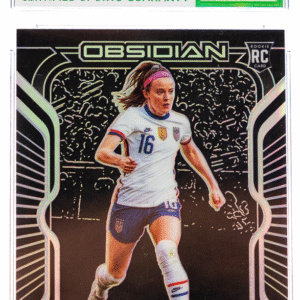 2020-21 Panini Obsidian - Rose Lavelle 97 - Silver /195 - CSG CGC 9
