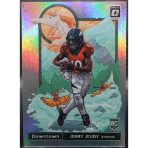 2020 Donruss Optic Football - Jerry Jeudy DT-37 - Downtown
