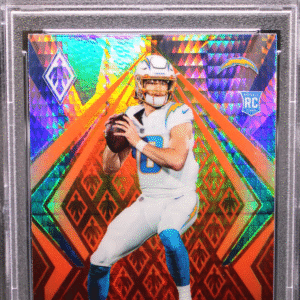 2020 Panini Phoenix Football - Justin Herbert 103 - Fire Burst - PSA 10