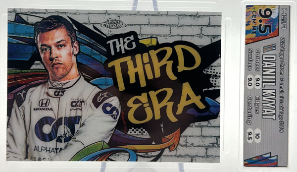 2020 Topps Chrome F1 - Daniil Kvyat TT-9 - Track Tags - HGA 9.5