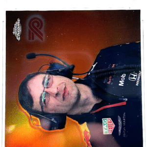 2020 Topps Chrome Formula 1 - Pierre Wache 91 - 70th Anniversary Orange -CSG CGC 9.5