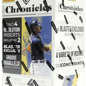2021 Panini Chronicles Baseball 4-Pack Blaster Box (Groove Parallels)