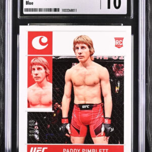 2022 Panini Chronicles UFC - Paddy Pimblett 100 - Blue /99 - CSG CGC 10