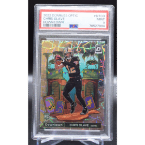 2022 Panini Donruss Optic - Chris Olave DT-CO - Downtown - PSA 9