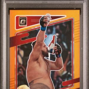 2022 Panini Donruss Optic UFC - Tai Tuivasa 60 - Orange /49 - PSA 9