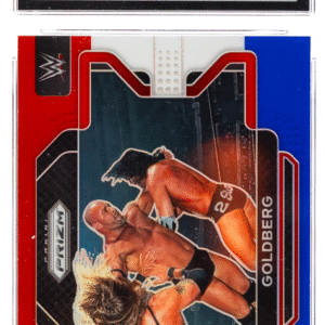 2022 Panini Prizm WWE - Goldberg 33 - Red White & Blue - CSG CGC 9