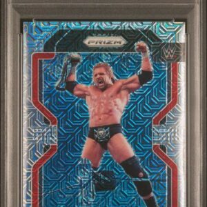 2022 Panini Select WWE - Triple H 194 -Mojo Prizm /25 - PSA 9