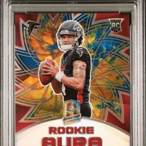 2022 Panini Spectra - Desmond Ridder AURDRI - Rookie Aura Universal /10 - PSA 9