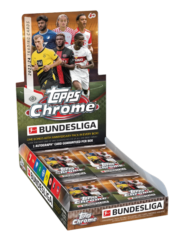 2023-24 Topps Chrome Bundesliga Soccer Hobby Box