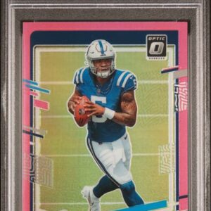 2023 Donruss Optic #247 Anthony Richardson Pink PSA 10