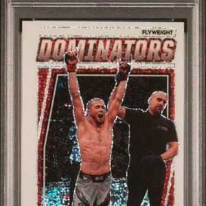 2023 Panini Donruss Optic UFC - Muhammad Mokaev 13 - White sparkle - PSA 8