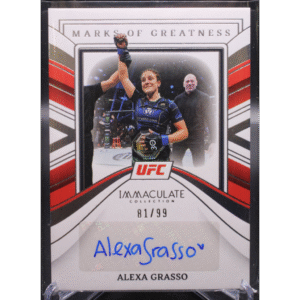 2023 Panini Immaculate UFC - Alexa Grasso mg-agr - Marks Of Greatness /99