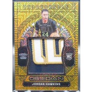 2023 Panini Obsidian Basketball - Jordan HawkinsUM-HAV - Unbreakable Mem /10