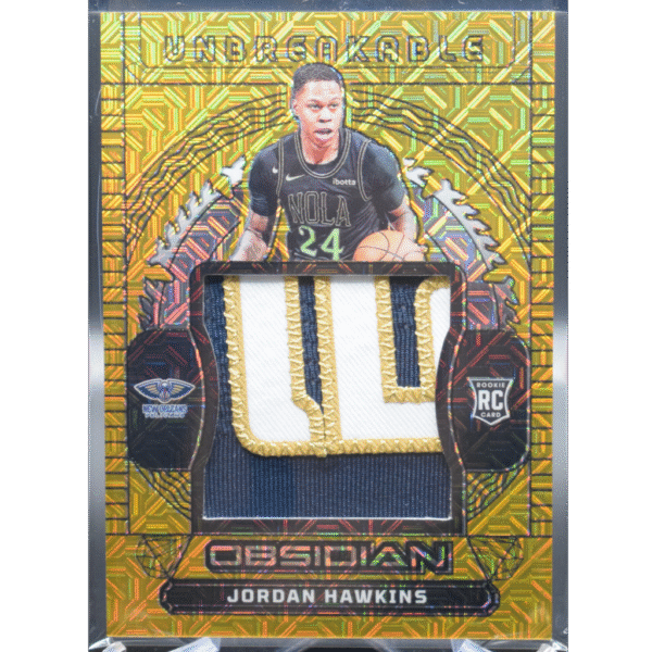 2023 Panini Obsidian Basketball - Jordan HawkinsUM-HAV - Unbreakable Mem /10