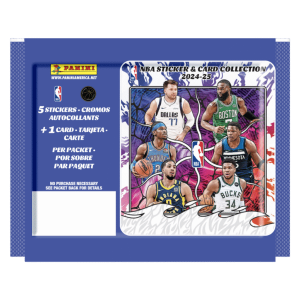 2024-25 Panini Basketball Sticker Collection Packet