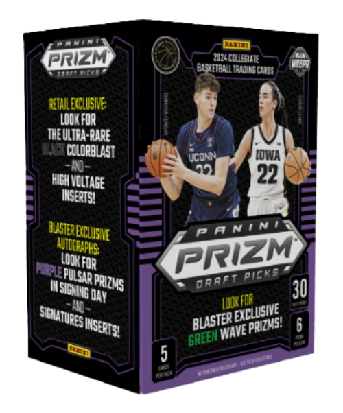 2024 Panini Prizm Draft Picks Collegiate Basketball Hobby Blaster Box