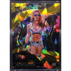 2024 Panini Select WWE - Jakara Jackson 236 - Gold Ice /10