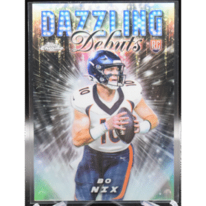 2024 Topps Chrome Football - Bo Nix DD-6 - Dazzling Debuts