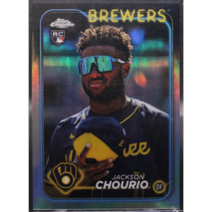 2024 Topps Chrome Update - Jackson Chourio 161 - Image Variation
