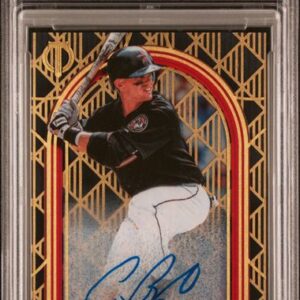 2024 Topps Tribute - Craig Biggio IPA-CB - Iconic Perspectives Red /10 - PSA 8 Authentic Auto