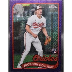 2024 Topps Update Chrome Silver Pack - Jackson Holliday T89CU-62 - Update 35th Anniversary Purple /75
