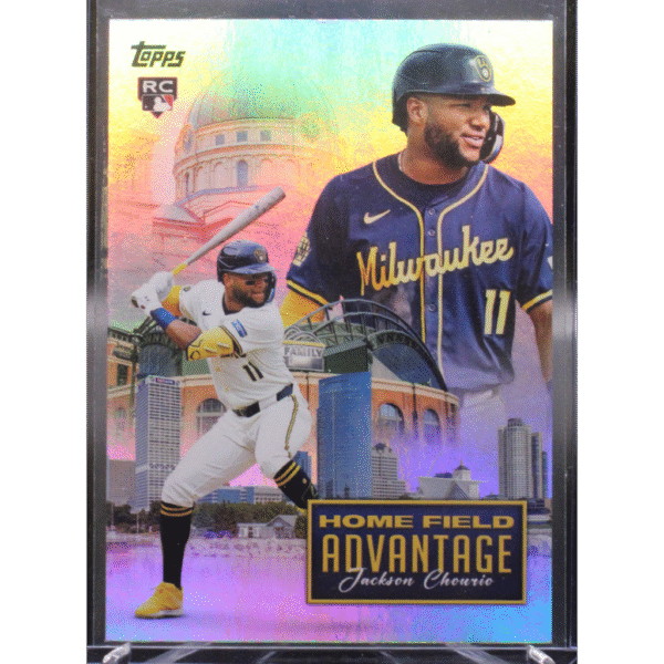 2024 Topps Update - Jackson Chourio HFA-22 - Home Field Advantage