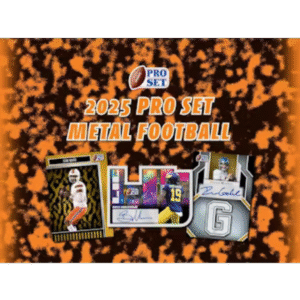2025 Leaf Pro Set Metal Football Hobby Box