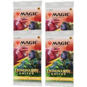 4 Pack Bundle - Dominaria United Jumpstart Booster - Magic The Gathering
