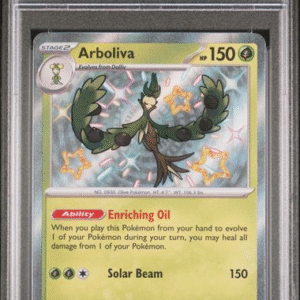 Arboliva - 104/091 - Paldean Fates - 2024 Pokemon - PSA 9