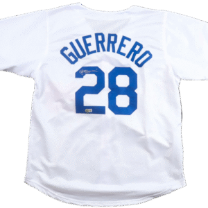 Autographed/Signed Pedro Guerrero Custom Jersey (Beckett)