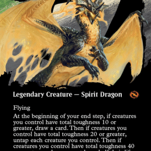 Betor, Kin to All (Borderless) (Foil) - Tarkir: Dragonstorm (TDM)