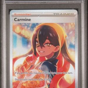 Carmine - 217/167 - Twilight Masquerade - 2024 Pokemon - PSA 9