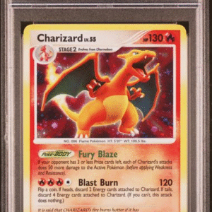 Charizard - 3/132 - Secret Wonders - 2007 Pokemon - PSA 8