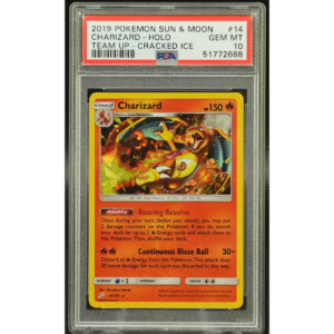 Charizard Cracked Ice 14/181 Team Up Cracked Ice - 2019 Pokemon - PSA 10
