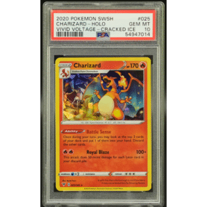 Charizard Cracked Ice Vivid Voltage Promo - 2020 Pokemon - PSA 10