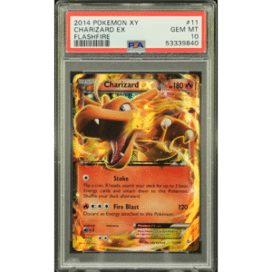 Charizard EX 11/106 Flashfire - 2014 Pokemon - PSA 10