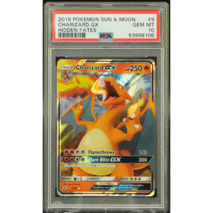 Charizard GX 9/68 Hidden Fates - 2019 Pokemon - PSA 10