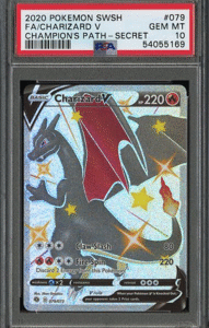 Charizard V 079/073 Champions Path - 2020 Pokemon - PSA 10