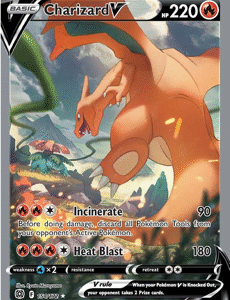 Charizard V (Alternate Full Art) - SWSH09: Brilliant Stars (SWSH09)
