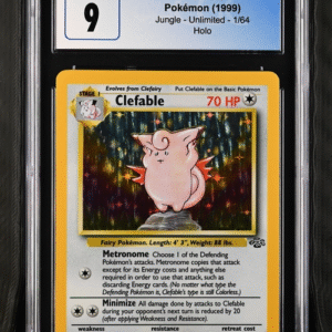 Clefable - Jungle - 1999 Pokemon - CGC 9