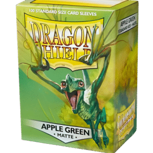 Dragon Shield Sleeves: Apple Green Matte (Box Of 100)