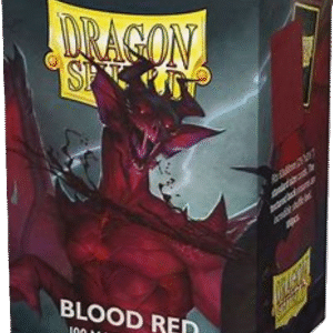 Dragon Shield Sleeves: Blood Red Matte (Box Of 100)