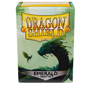 Dragon Shield Sleeves: Emerald Matte (Box Of 100)