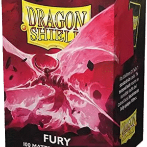 Dragon Shield Sleeves: Fury Standard Dual Matte (Box Of 100)