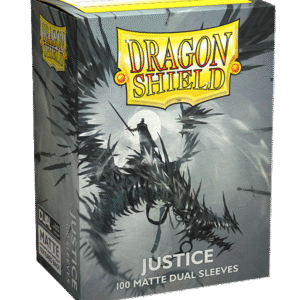 Dragon Shield Sleeves: Justice Standard Dual Matte (Box Of 100)